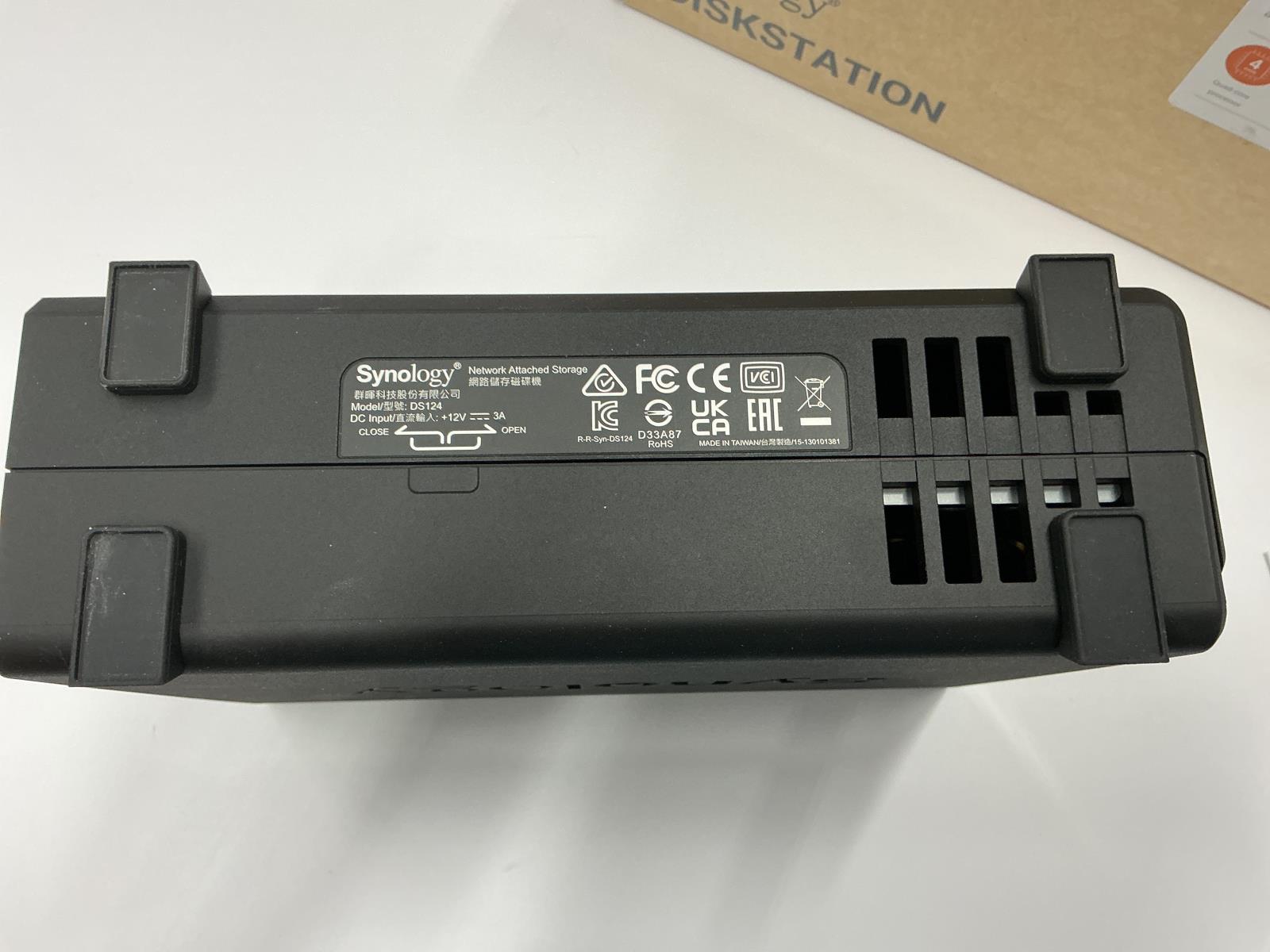 Synology DiskStation DS124 1 Single Bay Hard Drive Array (No DISK) DS124