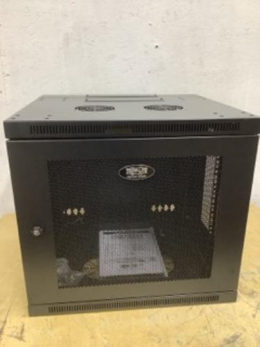 Tripp Lite SmartRack 10U Low-Pro Switch-Depth Wall-Mount Rack Enclosure SRW10US
