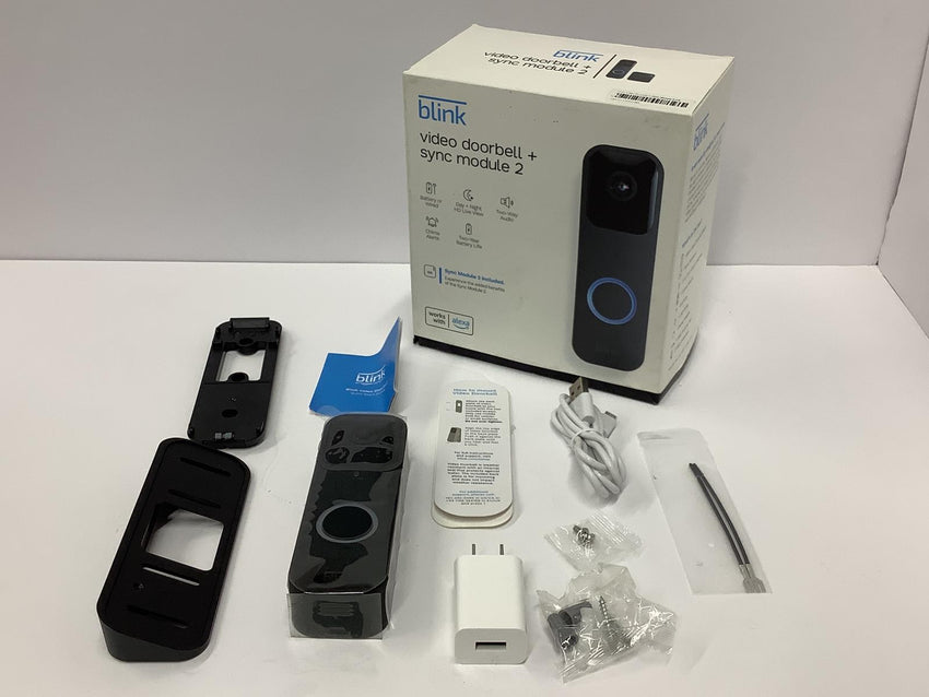 Blink Video Doorbell 2 Battery or Wired Smart Wi-Fi B08SGC46M9