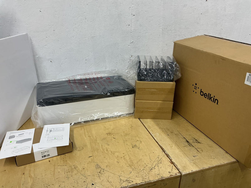 Belkin Store and Charge 10 Device Charging Station RockStar FIXED Tray B2B160