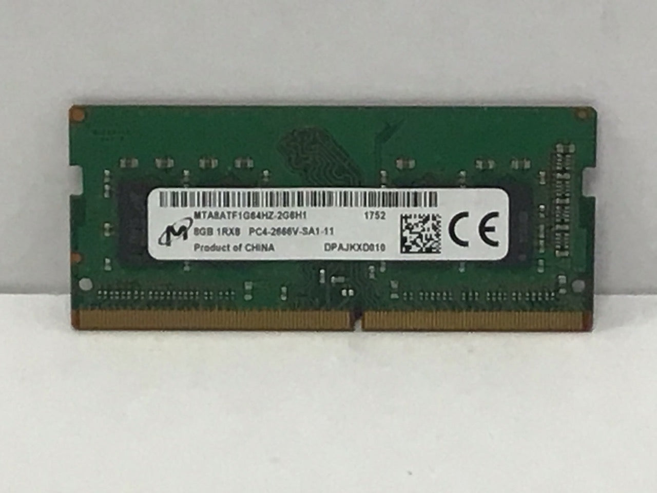 HP 8GB SODIMM Laptop Memory RAM PC4-2666V-SA1-11 820570-002