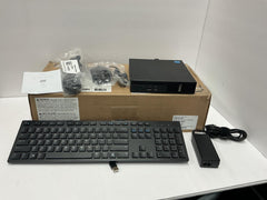 Dell QCM1250 Pro Micro Computer i3-14100T 8GB RAM 256GB SSD NYM14 DENTED