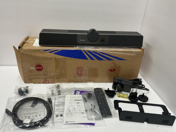 ViewSonic UMB202 Microsoft Teams Rooms Video Conferencing Bundle 4K Video Bar