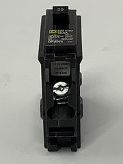 Square D Homeline 20-Amp Single-Pole Circuit Breaker 120/240V (Lot of 3) HOM120
