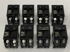 Lot 8 Square D Homeline 30-Amp 2-Pole Standard Circuit Breaker 120/240V HOM230