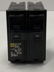 Lot 8 Square D Homeline 30-Amp 2-Pole Standard Circuit Breaker 120/240V HOM230