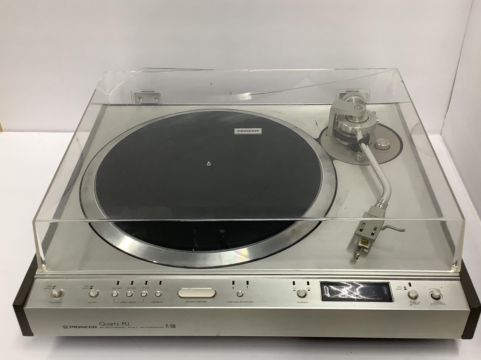 Pioneer PL-630 Vintage Record Player Turntable Automatic 33 1/2 & 45 RPM