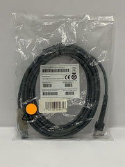 Zebra 15' USB Scanner Power Plus Connection Straight Cable SYM-CBAU15S15ZAR