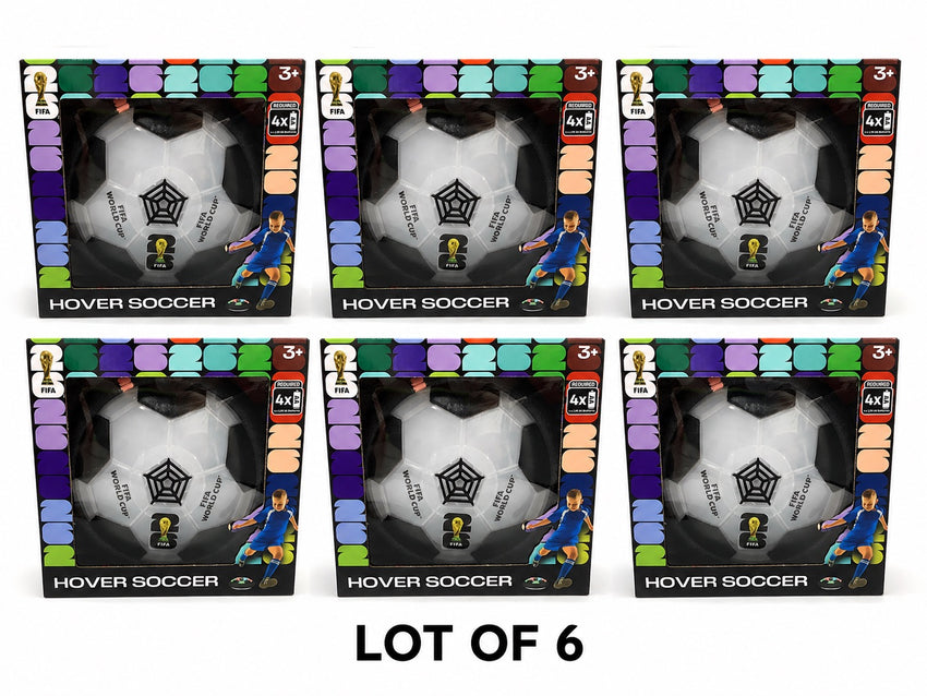LOT OF 6 FiFA Soccer Hover Ball Toy Batteries Sold Separate ZX-40867