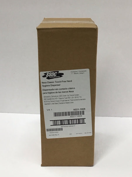 SSDC Nexa Classic Touch-free Hand Hygiene Dispenser Black New 9221-1668