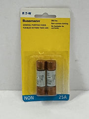 Bussman General Purpose Fuses 4x NON-60 2x NON-20 2x NON-25 & Tester 60A 20A 25A