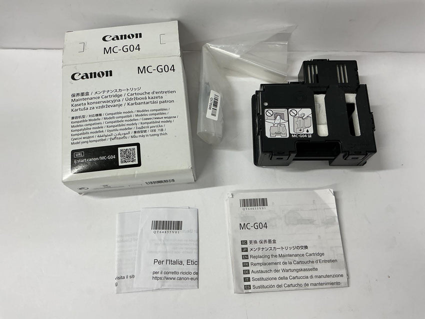 Canon MC-G04 Maintenance Cartridge Genuine OEM 5813C001