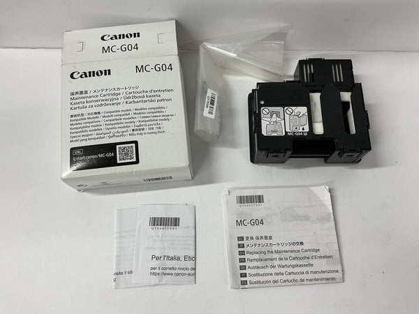 Canon MC-G04 Maintenance Cartridge Genuine OEM 5813C001