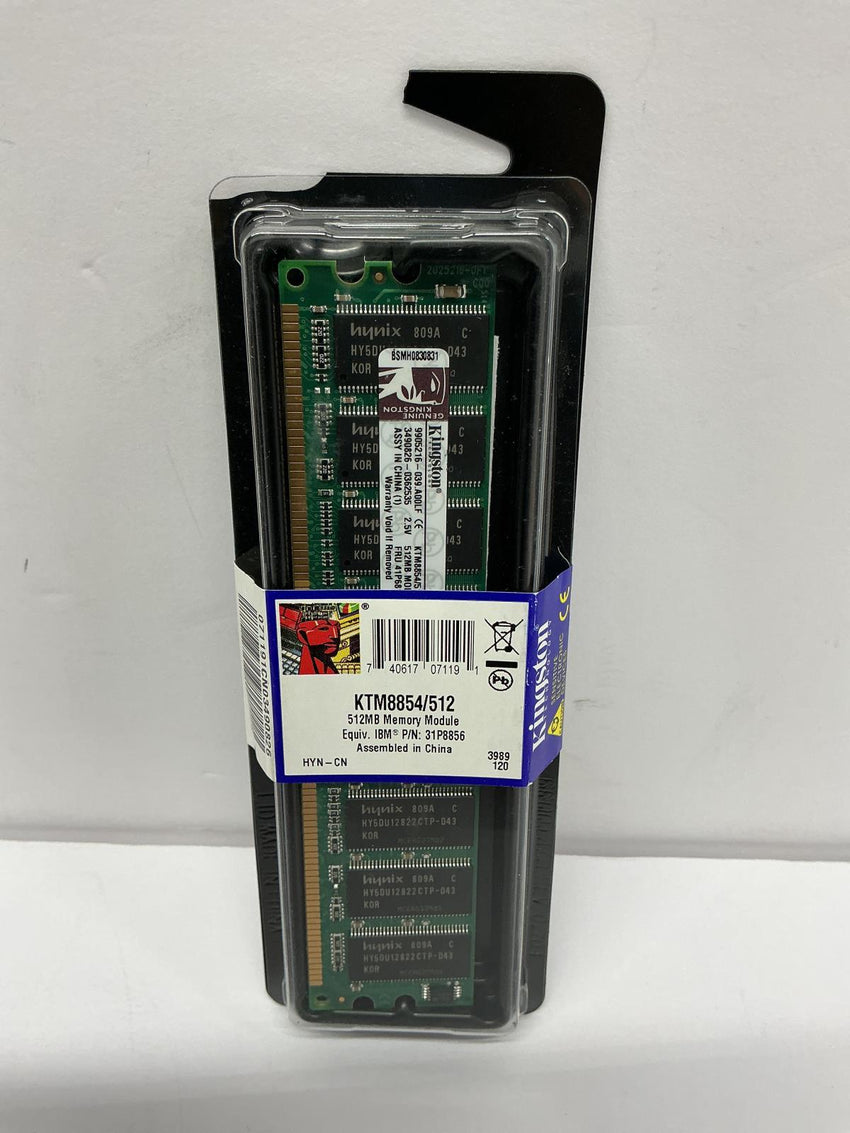 Kingston Memory 512MB DDR-333MHz Non-ECC Unbuffered 184-Pin DIMM KTM8854/512