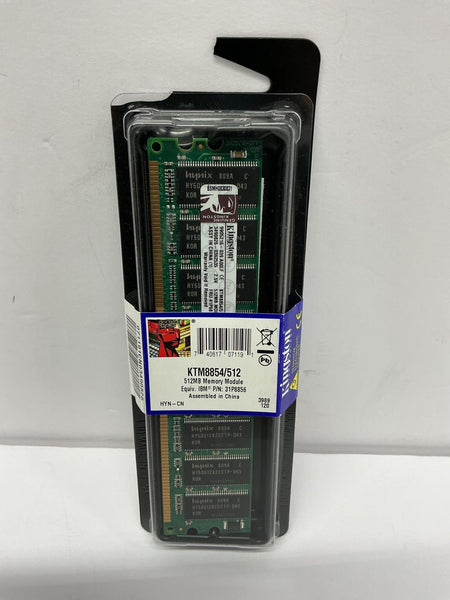 Kingston Memory 512MB DDR-333MHz Non-ECC Unbuffered 184-Pin DIMM KTM8854/512