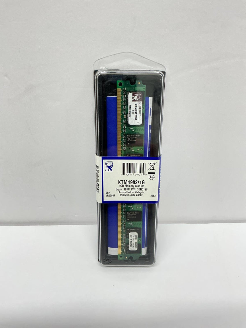 Kingston 1GB 667MHz DDR2 240-pin DIMM Memory Single Rank  Module KTM4982/1G