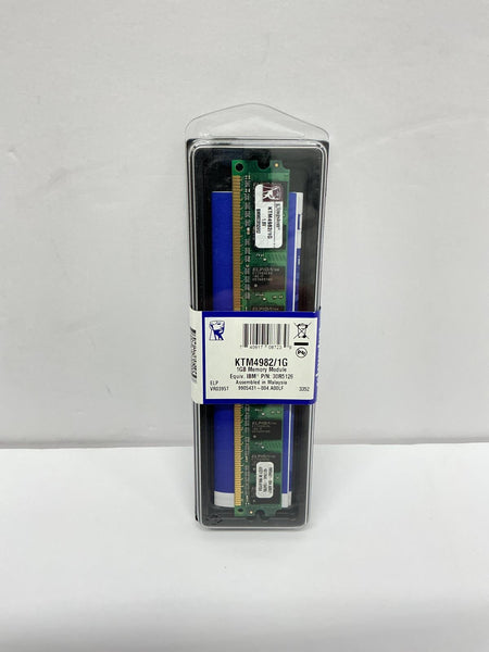 Kingston 1GB 667MHz DDR2 240-pin DIMM Memory Single Rank  Module KTM4982/1G