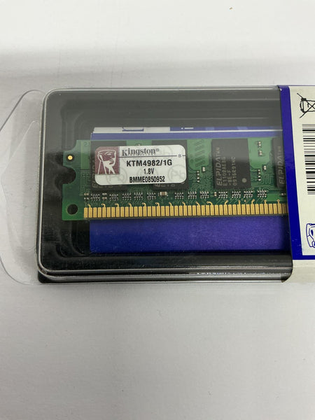 Kingston 1GB 667MHz DDR2 240-pin DIMM Memory Single Rank  Module KTM4982/1G