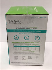 Simply Conserve Air Purifier White True HEPA Air Purifier AM-AP1115-WH
