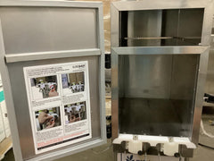 SureShot AC20 Refrigerated Milk/Cream Liquid Dispenser 2 Tank Dairy AC220-SS-36