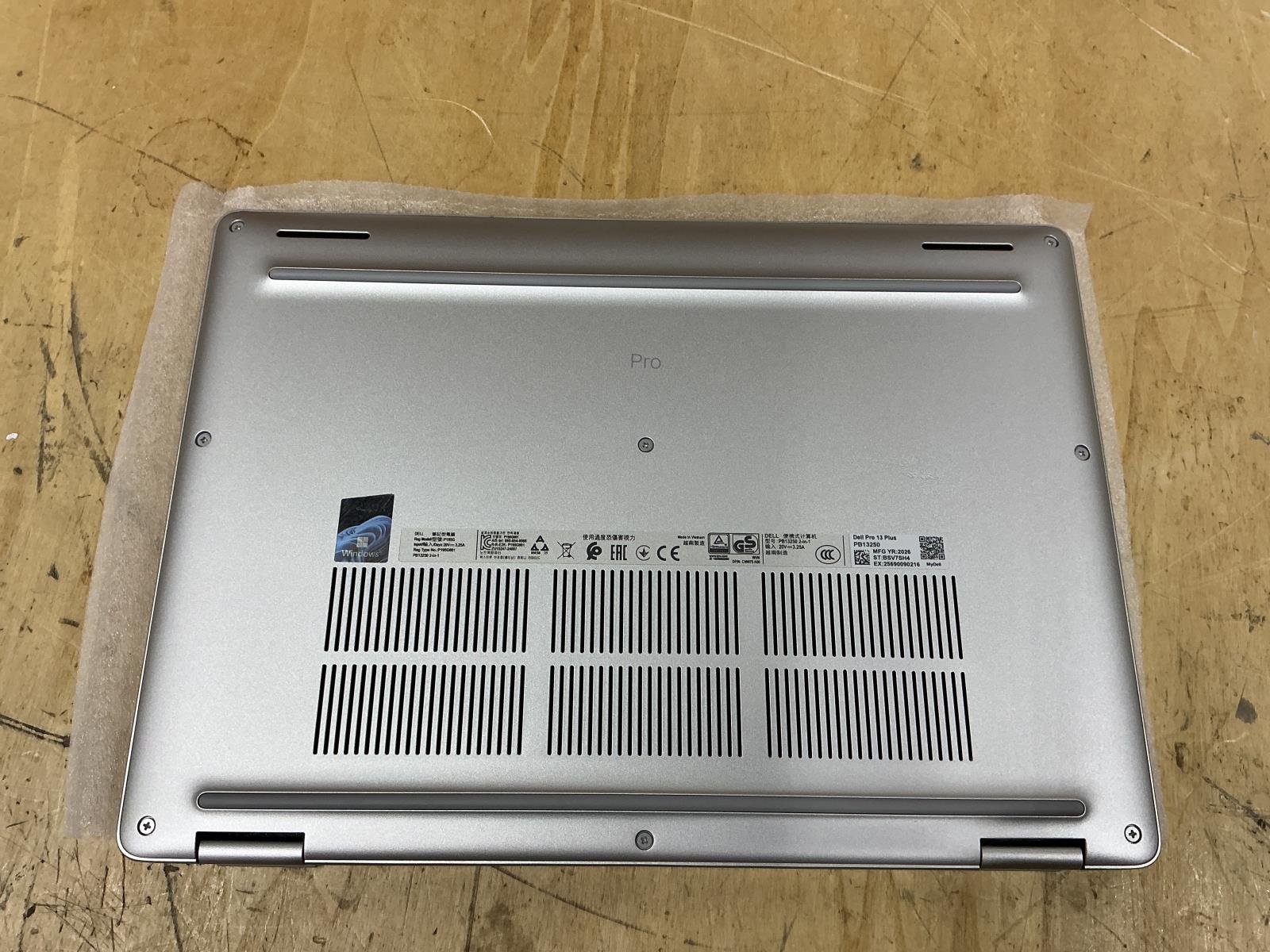 Dell Pro 13.3" Plus PB13250 Touchscreen Intel Ultra 5 235U 16GB 512GB W11P