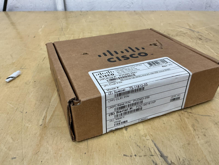 Cisco256 Channel High Density Voice & Video SDP Module GENUINE OEM PVDM3-256=