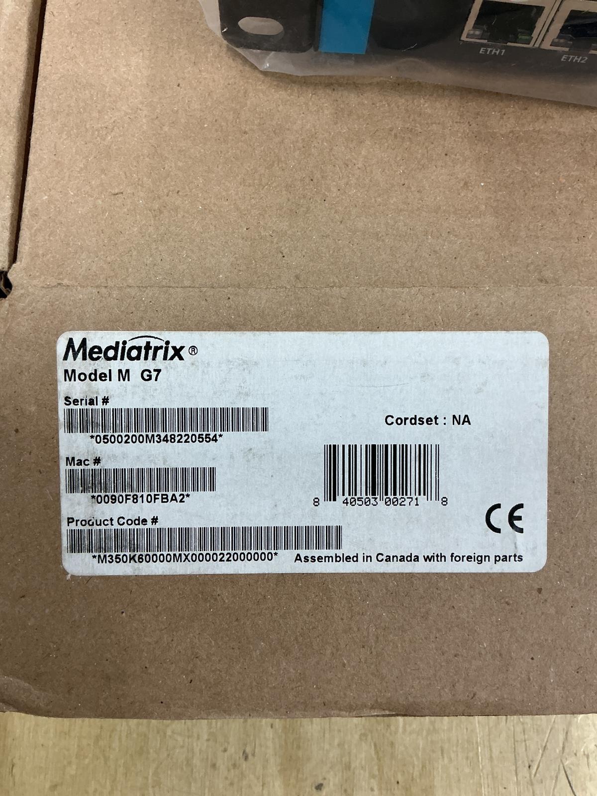 Mediatrix G7 2 E1/T1 PRI Gateway M350K60000MX000022000000