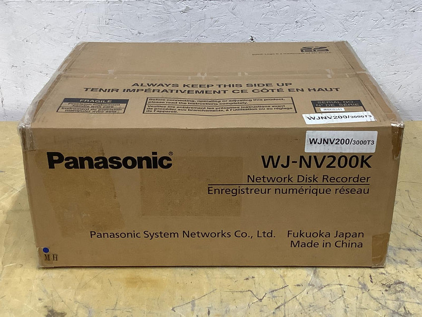 Panasonic WJ-NV200 Network Disk Recorder with DVD Drive 3 TB WJ-NV200V/3000T3