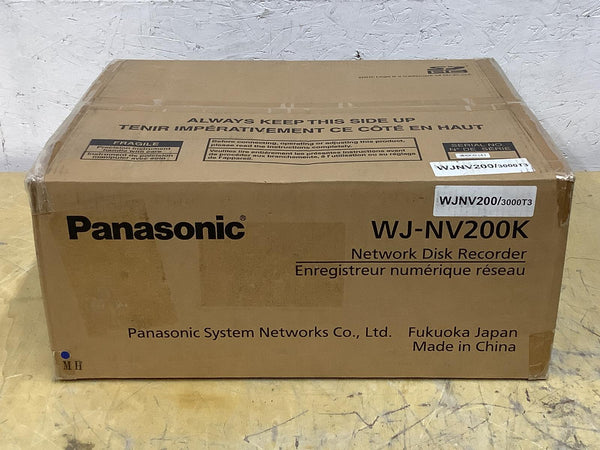 Panasonic WJ-NV200 Network Disk Recorder with DVD Drive 3 TB WJ-NV200V/3000T3