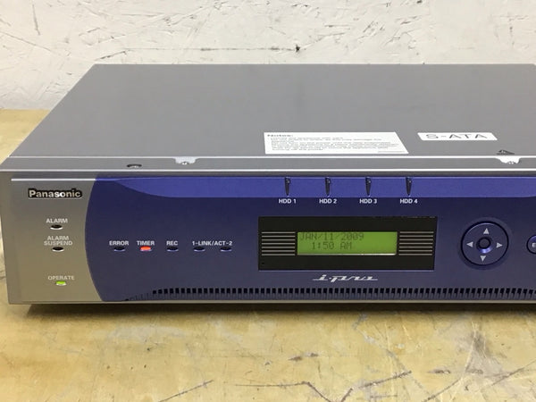Panasonic 32 Channel Network Video Recorder, 2TB HDD WJ-ND300A/2000T