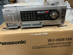 Panasonic 16-Channel H.264 Digital Disk Recorder DVR Security Unit WJ-HD616K
