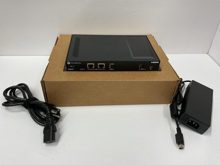 Atlona AT-OME-RX31 Omega 4K UHD 3x1 AV Switcher Dual HDBaseT Receiver Scaler