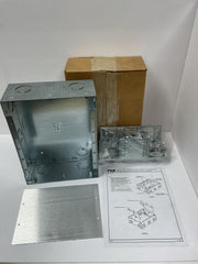 FSR Steel X1 Back Box with Internal Blank Plate 1" and 1 ?" knockout WB-X1-PLT-B