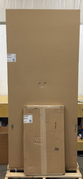 Chief LF55UBP Impact Floor Standing Kiosk B2B Portrait 2x 55” Black LF55UBP