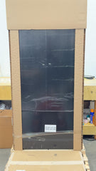 Chief LF55UBP Impact Floor Standing Kiosk B2B Portrait 2x 55” Black LF55UBP