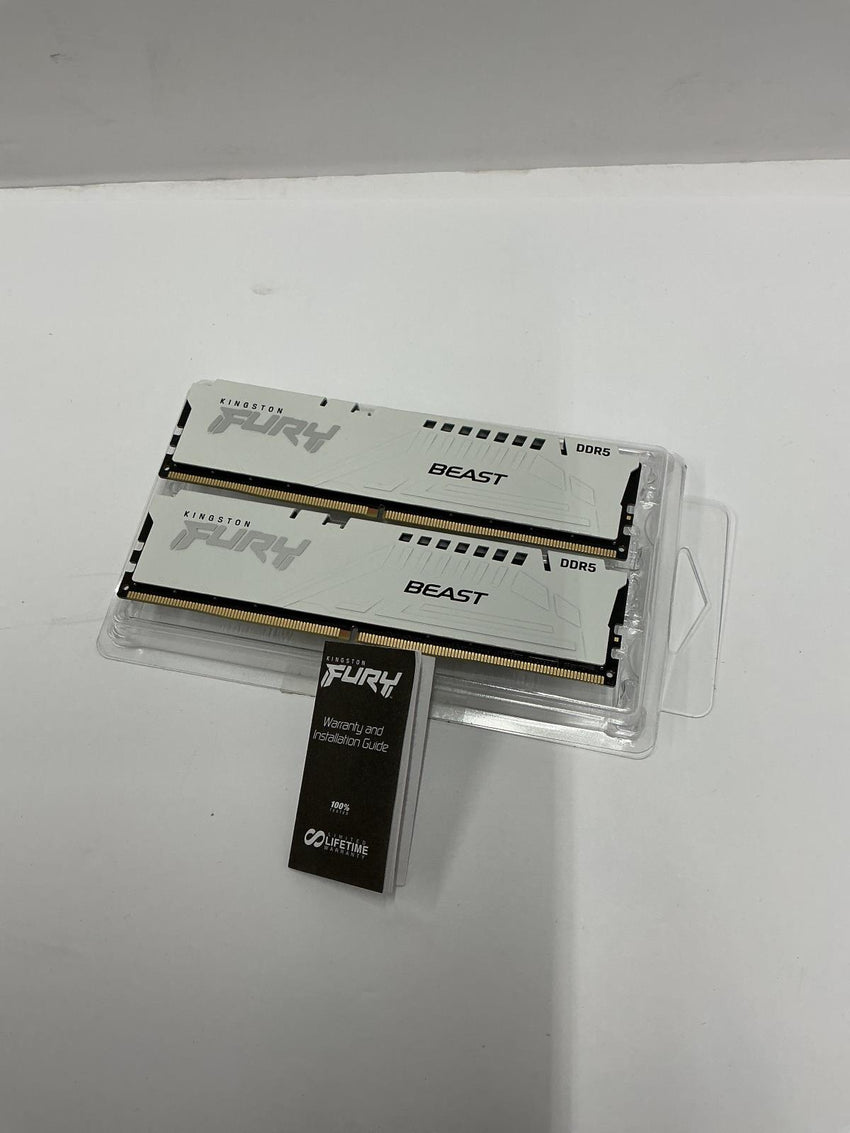 Kingston Fury Beast 64GB DDR5 5200MT/s Memory Kit 2/4 Modules KF552C40BWK4-128