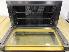 Cadco UNOX XAF-113 Half-Size Countertop Convection Oven 120V 516-XAF113