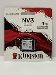Kingston 1TB NV3 PCIe 4.0 NVMe M.2 2230 SSD Solid State Hard Drive SNV3SM3/1T0