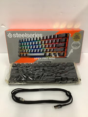 SteelSeries Apex Pro Mini 60% Wired Adjustable Switch Gaming Keyboard KB-00017