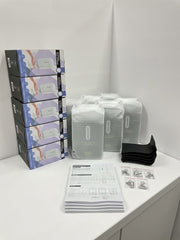 LOT OF 5 RoHS Automatic Soap Dispenser w/tray 1000ml Black PL-151055S