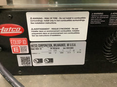 Hatco IHDCH-28 Stainless Steel 28" Full Service Heated Display Warmer 300V,12AWG