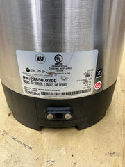 Bunn Infusion 1.5 Gallon/5.7L Stainless Soft Heat Coffee Server READ 27850.0200