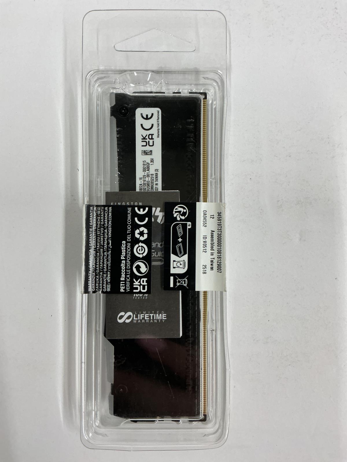 Kingston Fury DDR5 6000MT/s 16GB RGB CL36 KF560C36BBE2A-16