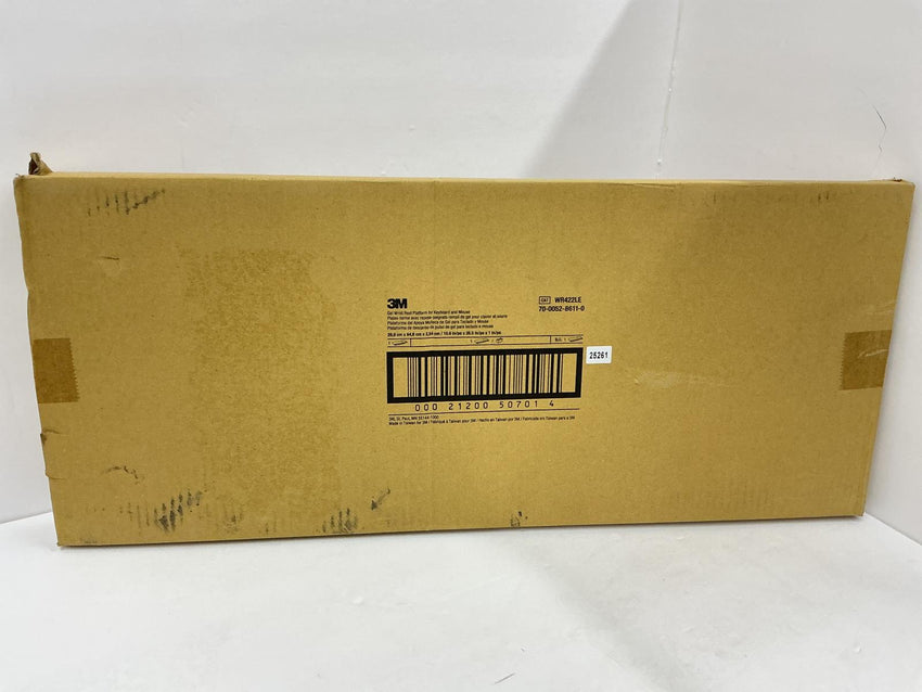3m Gel Wrist Rest for Keyboard and Mouse  WR422LE