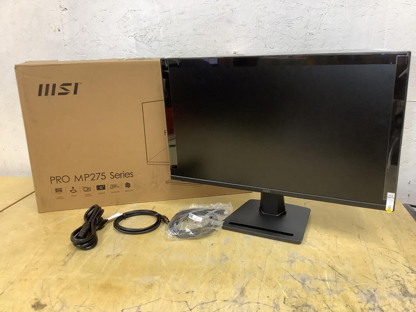 MSI PRO MP275Q 27" WQHD Office Monitor - 2560 x 1440 IPS Panel PROMP275Q