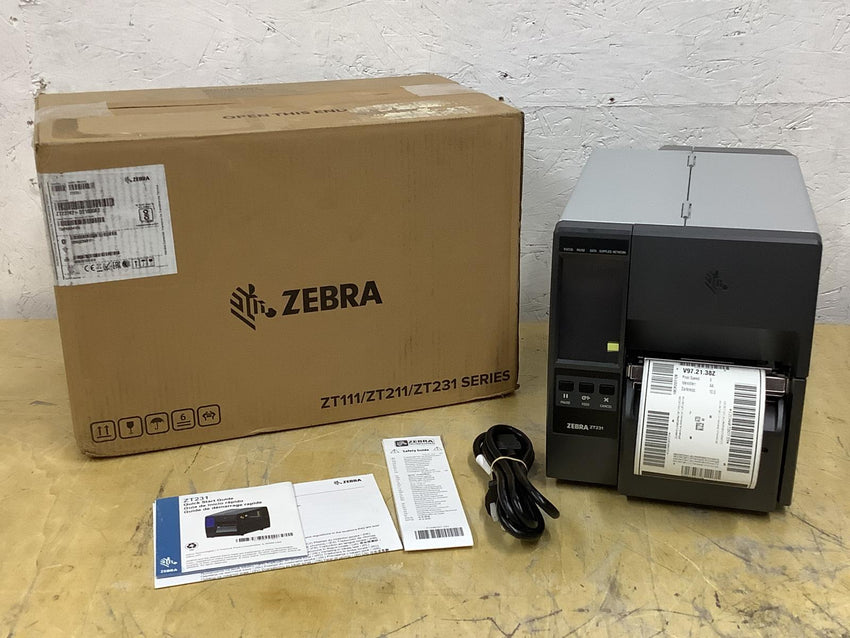 Zebra ZT231 Barcode Label Printer 203dpi Direct Thermal ZT23142-D21000FZ