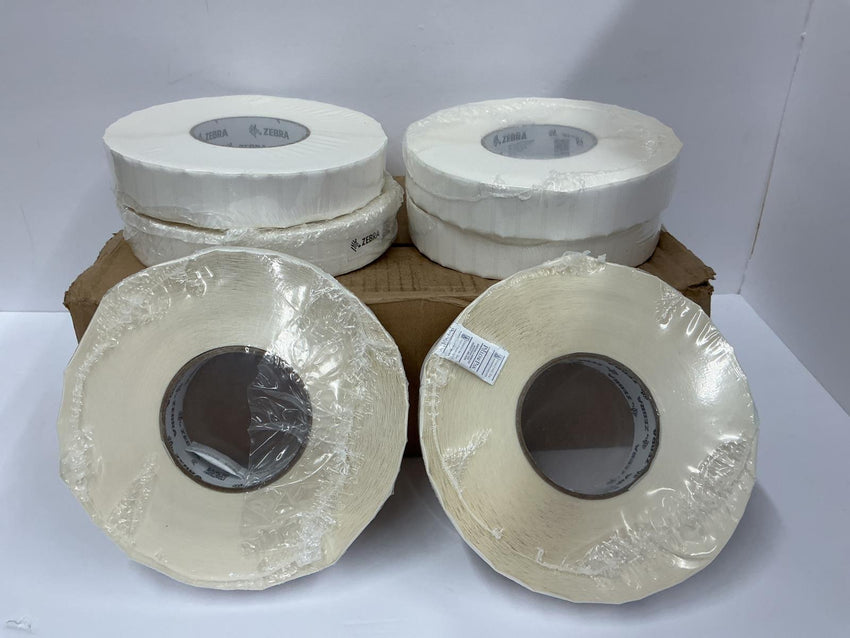Zebra 1.25" x 0.5" 8000T CryoCool Thermal Polypropylene Labels ZIPCCT10043965