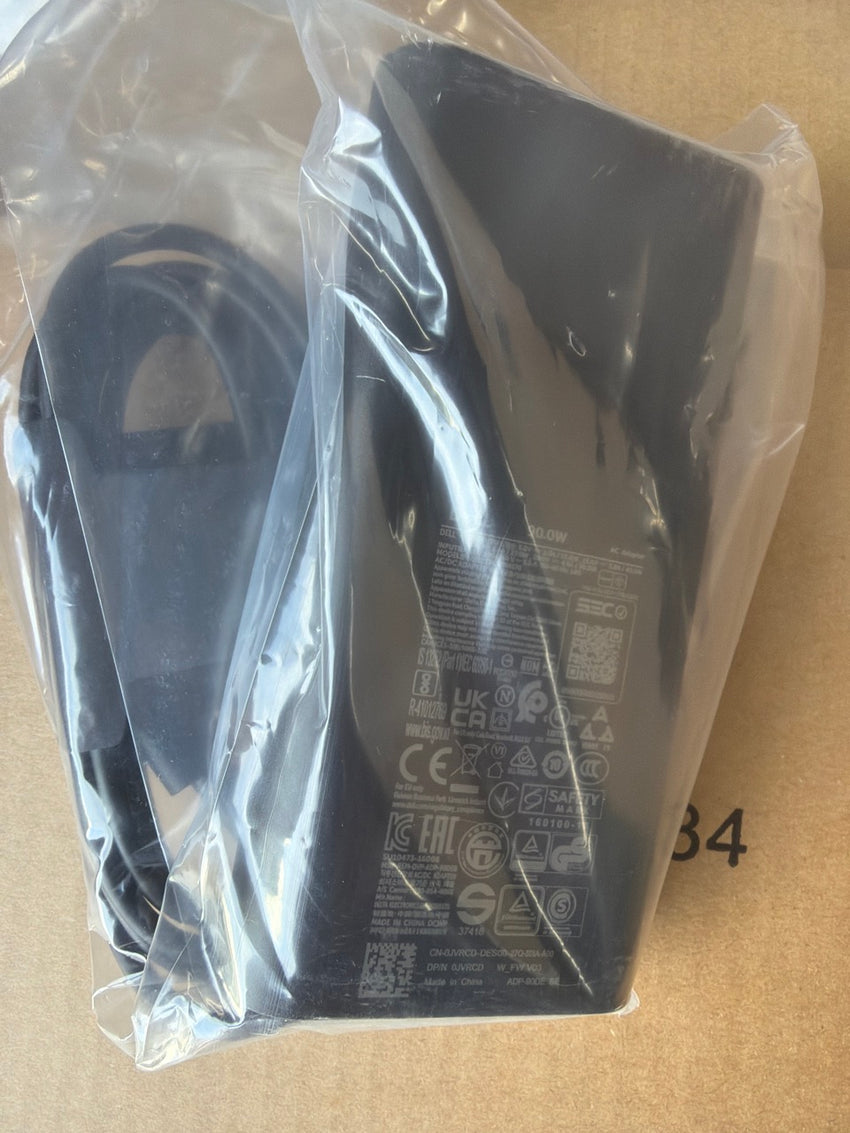 Dell GENUINE OEM 90W USB-C AC Adapter DA90PM170 NO WALL PLUG JVRCD 0JVRCD