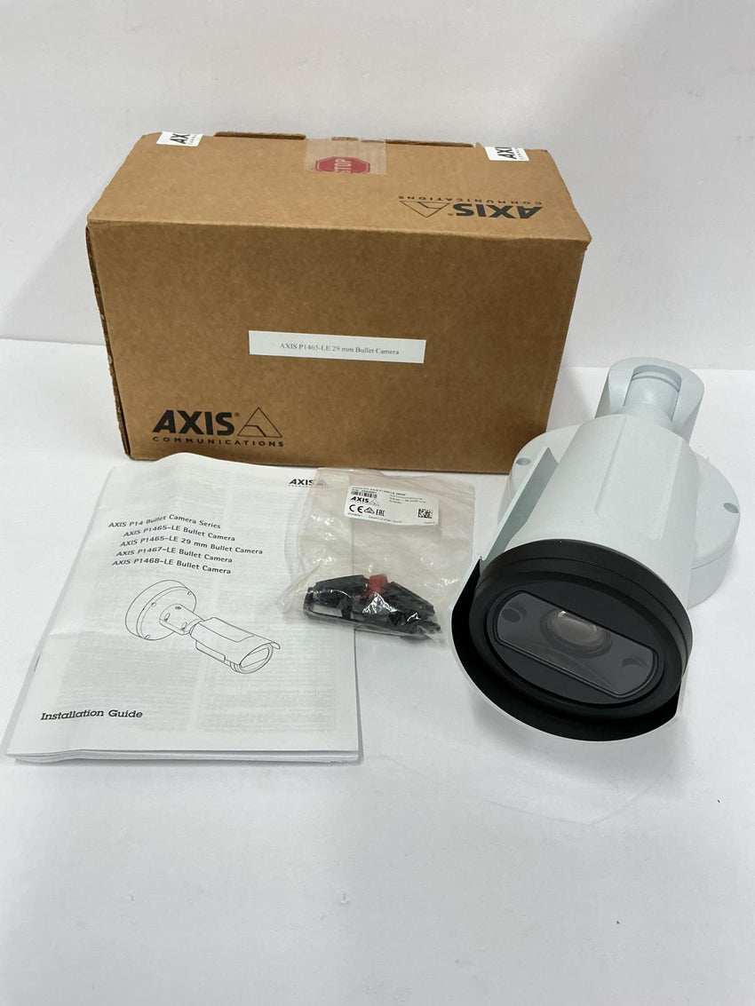 AXIS 2MP P1465-LE Outdoor POE IP Bullet Cam F1.7 lens 02340-001