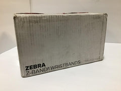 Zebra Z-Band Soft Infant Wristband .75" x 7.9375" HC100 6 Cartridges 10031289K